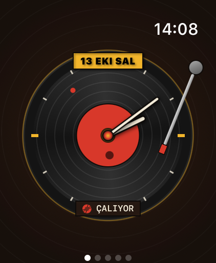 Apple Watch Pikap Kadranı